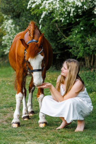 Girl with Horse-2